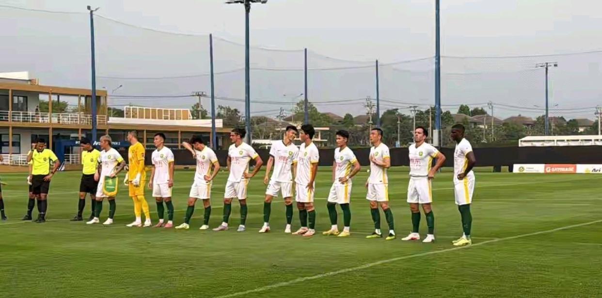 爱游戏网页-国安冬训：林良铭闪击破门 1-1战平韩国华城FC